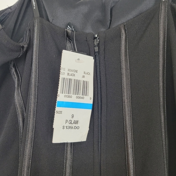 NWT Speechless Juniors Corset Strapless Gown in Black Size 9 - Picture 10 of 11